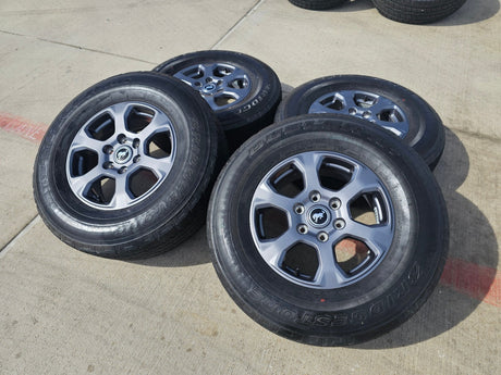 17" Ford Bronco Big Bend wheels rims 10384 OEM Ranger 2023 2024 2025 2026 Texas Truck Tire