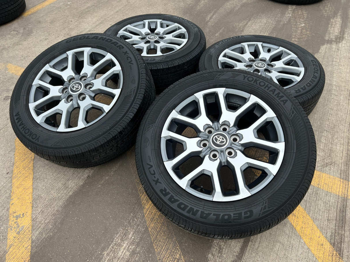20" Toyota Tundra TSS TRD OEM wheels rims tires 95359 75277 Sequoia DISCOUNTED Texas Truck Tire