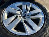 18" VW Atlas OEM wheels rims tires 70073 Audi Q7 Q8 Texas Truck Tire