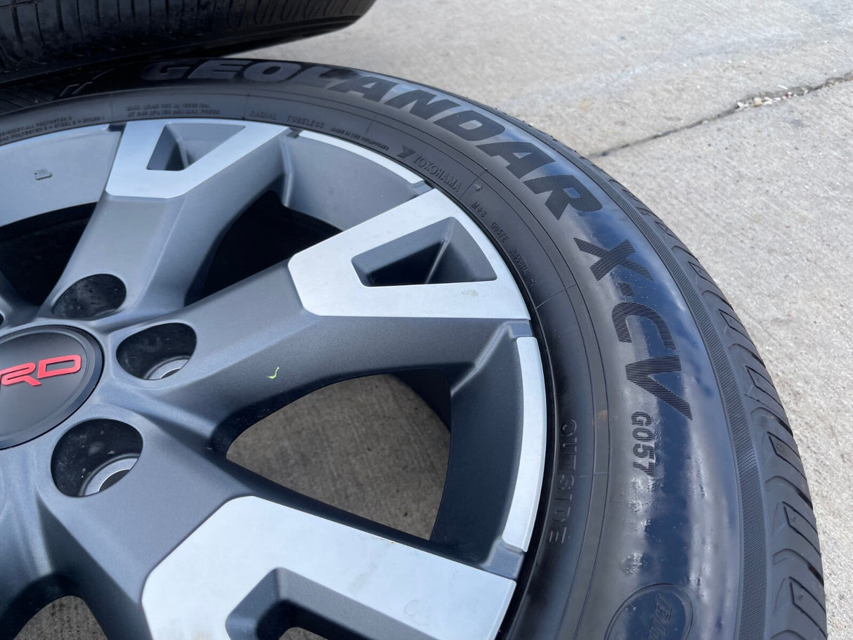 20" Toyota 4Runner TRD OEM 94198 wheels rims Tundra Sequoia 2025 2026 NEW Texas Truck Tire