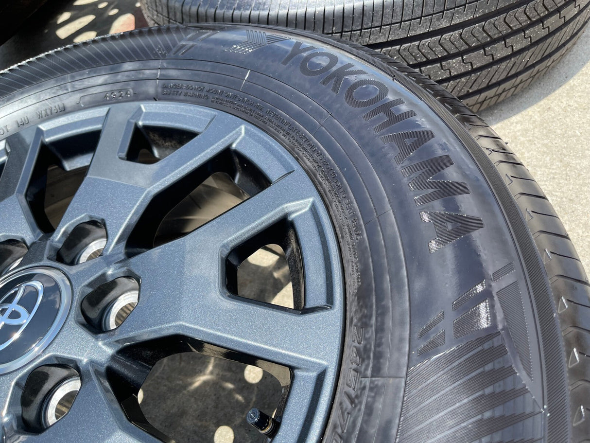 17" Toyota 4Runner Tacoma TRD OEM 94254 10637 wheels rims 2024 2025 2026 NEW Texas Truck Tire