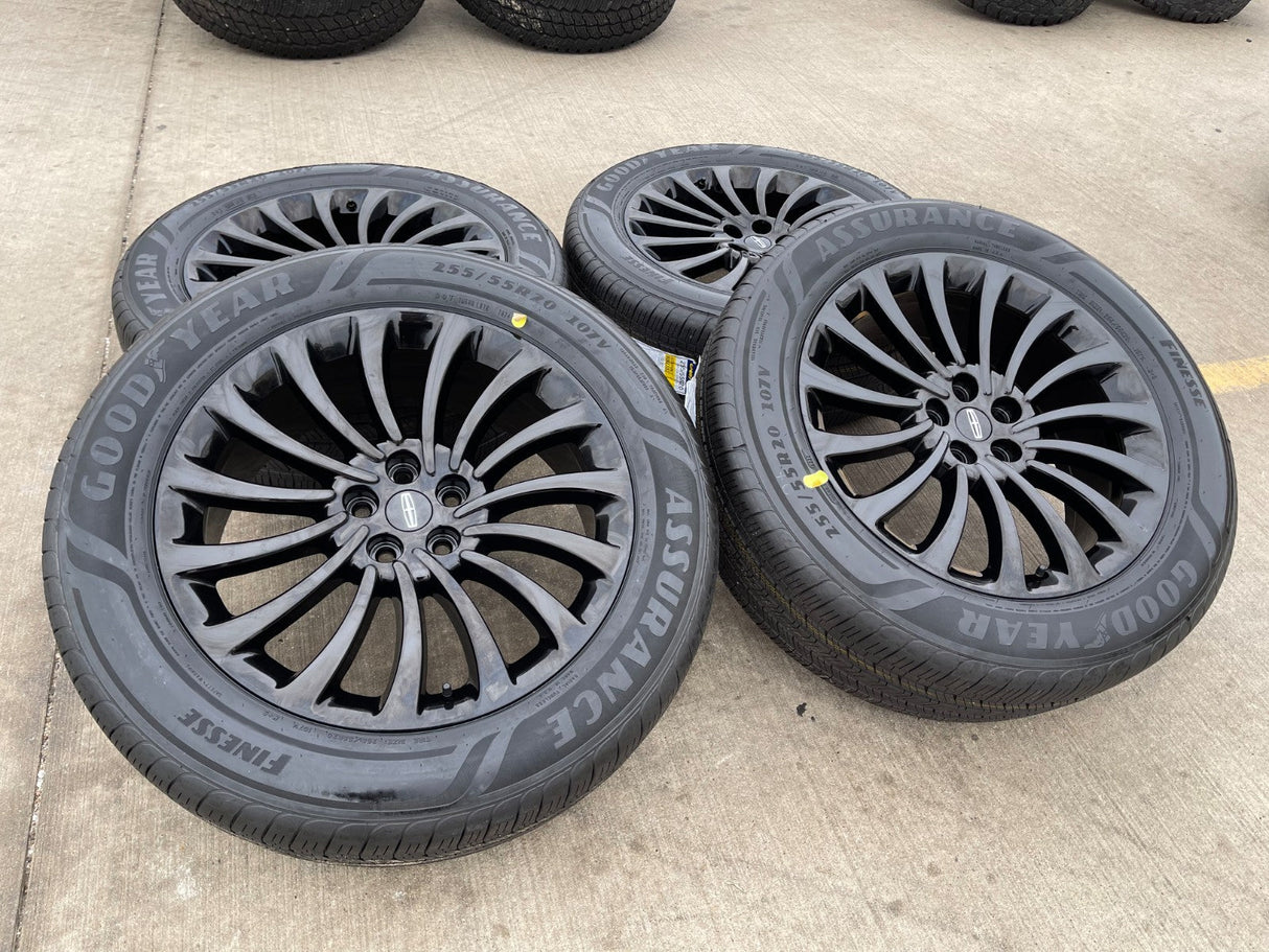 20" Lincoln Aviator Black Label OEM rims wheels 10189 Explorer 2025 2026 NEW Texas Truck Tire
