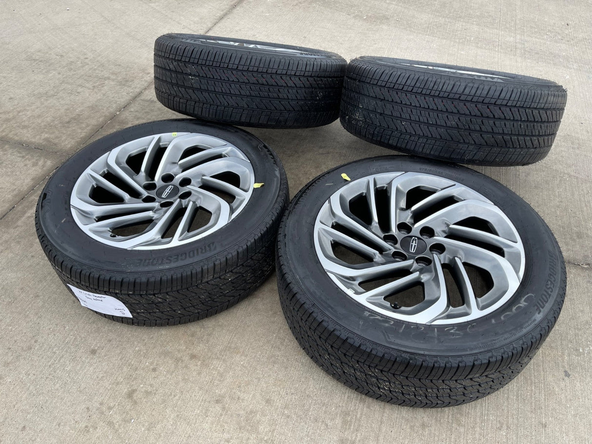 22" Lincoln Navigator OEM 94225 rims wheels BLACK LABEL BRIDGESTONE NEW Texas Truck Tire