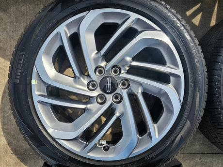 22" Lincoln Navigator OEM 94225 rims wheels BLACK LABEL 2025 2026 PIRELLI NEW Texas Truck Tire