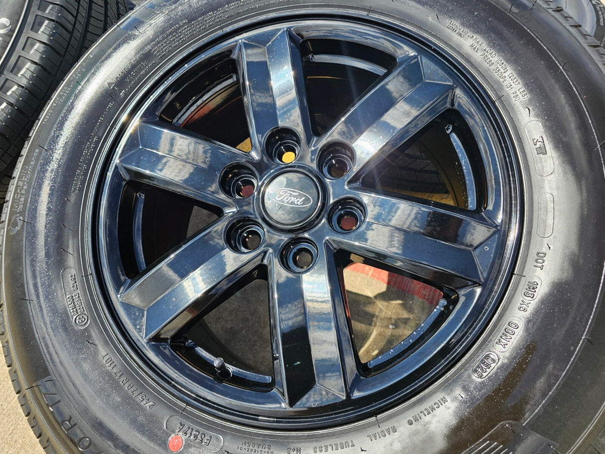 17" Ford F-150 Expedition OEM 10339 rims wheels 2023 2024 2025 2026 NEW MICHELIN Texas Truck Tire