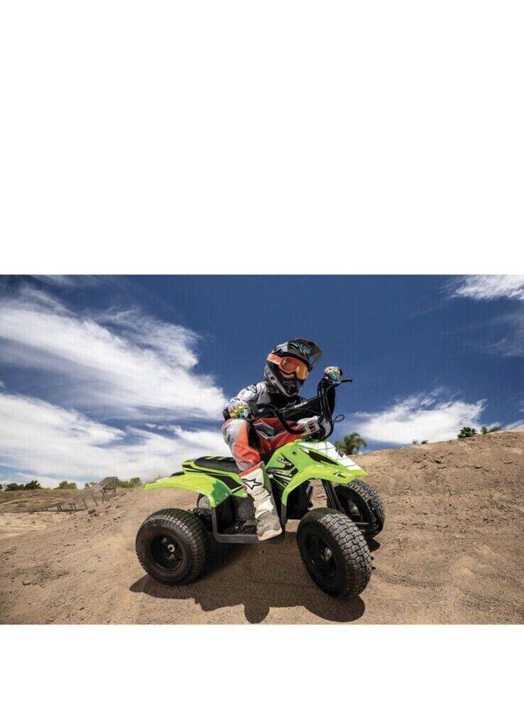 Razor 24V Dirt Quad SX McGrath Electric Ride-On - Green - Complimentary Delivery & Exchange