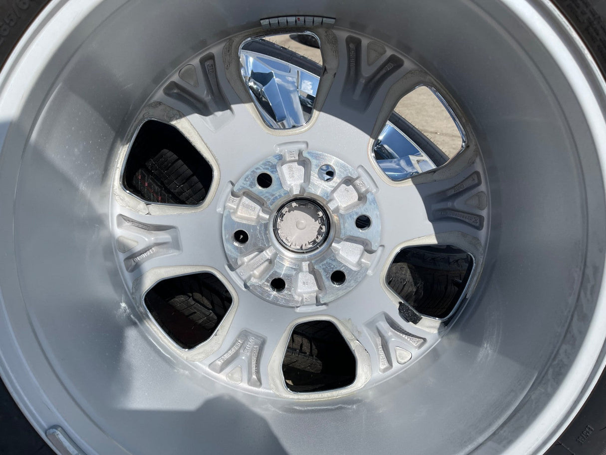 20" Dodge Ram 1500 OEM Laramie CHROME 2680 wheels rims 2025 2026 BRIDGESTONE NEW Texas Truck Tire