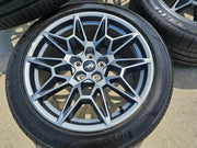 19" Ford Mustang GT Track Pack OEM 10600 10603 wheels rims 2025 2026 2027 NEW Texas Truck Tire