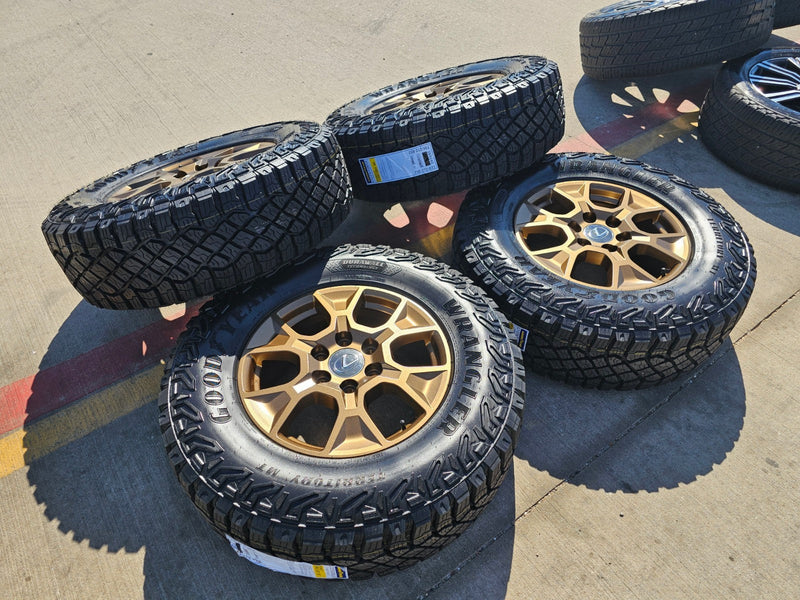 18" Lexus GX550 OEM 10544 wheels rims BRONZE Toyota Land Cruiser Tundra NEW Texas Truck Tire
