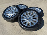 22" Ford F-150 LIMITED Plus OEM rims wheels 10174 Expedition Texas Truck Tire