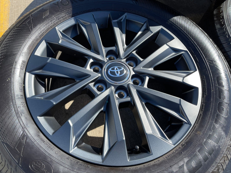 (5) 20" Toyota Land Cruiser OEM wheels rims 94057 Tundra Sequoia 2024 2025 2026 Texas Truck Tire