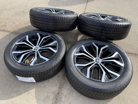 19" Toyota Crown OEM black wheels rims 75330 Camry Avalon Lexus 2024 2025 2026 Texas Truck Tire