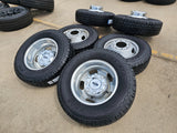 17" Ford F-350 Dually OEM 10477 10478 rims wheels 2024 2025 2026 IRONMAN A/T NEW Texas Truck Tire