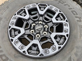 (5) 17" Ford F-150 Raptor R OEM BEADLOCK rims wheels 2024 2025 2026 BFG NEW Texas Truck Tire