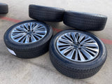 22" Infiniti QX80 QX56 Nissan Titan Armada OEM 94236 wheels rims 2025 2026 NEW Texas Truck Tire