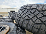 18" Dodge Ram 1500 TRX Beadlock OEM bronze RHO wheels rims 2735 tires 35" NEW Texas Truck Tire