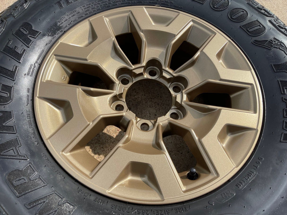 16" Toyota Tacoma TRD wheel rim 75189 OEM 4Runner BRONZE 2020 2021 2022 2023 Texas Truck Tire