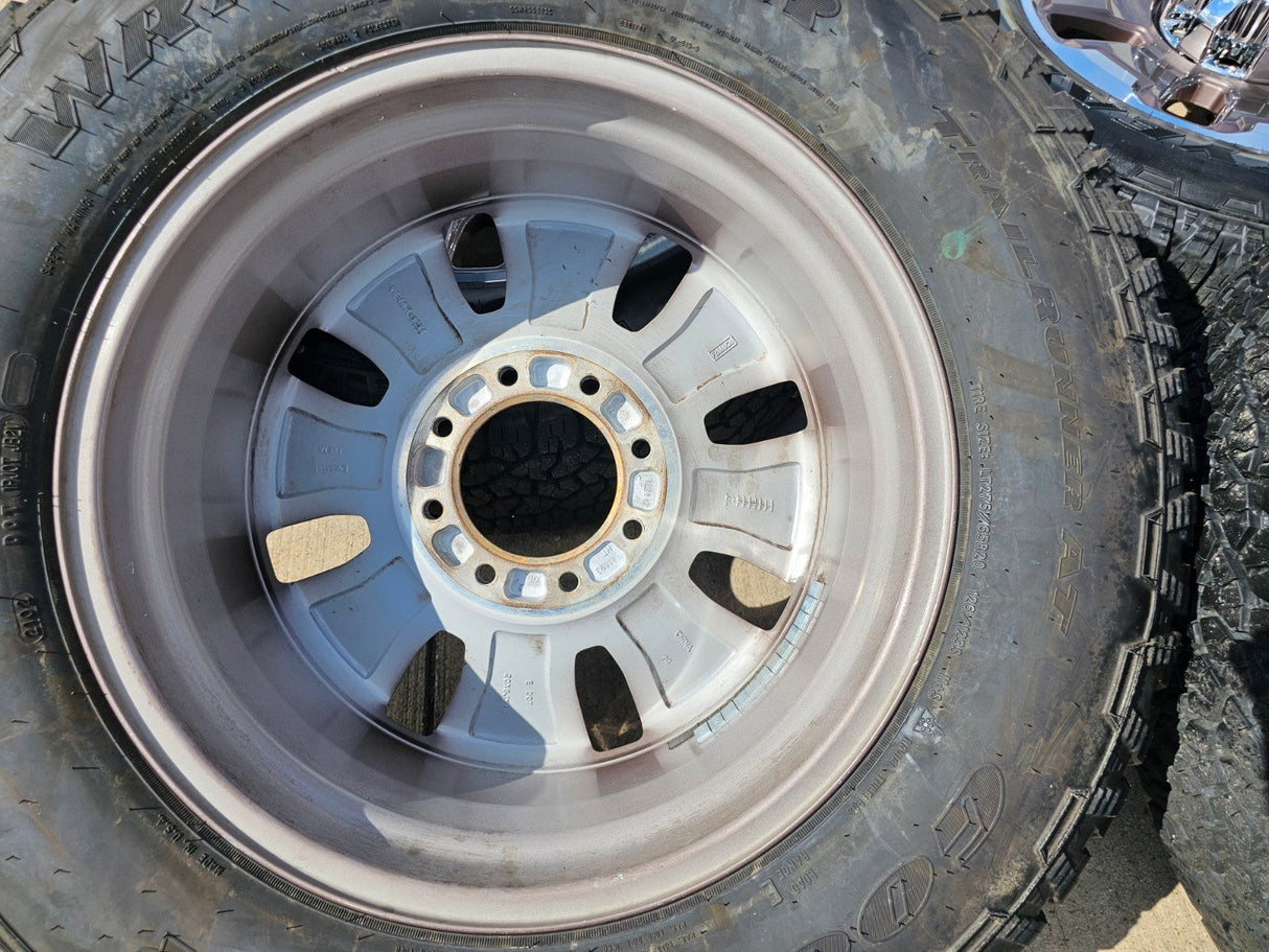 20" Ford F-250 F-350 OEM 10487 LIMITED KING RANCH tan wheels rims GOODYEAR Texas Truck Tire