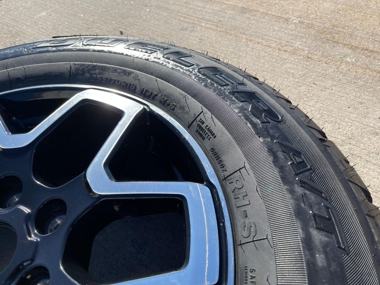 18" Ford Bronco wheel rim 95213 10389 Ranger spare 2022 2023 2024 2025 2026 Texas Truck Tire