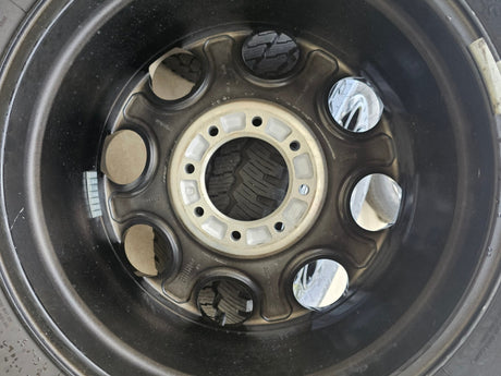 20" Ford F-250 F-350 OEM black LARIAT wheels rims 10299 tires BRIDGESTONE NEW Texas Truck Tire