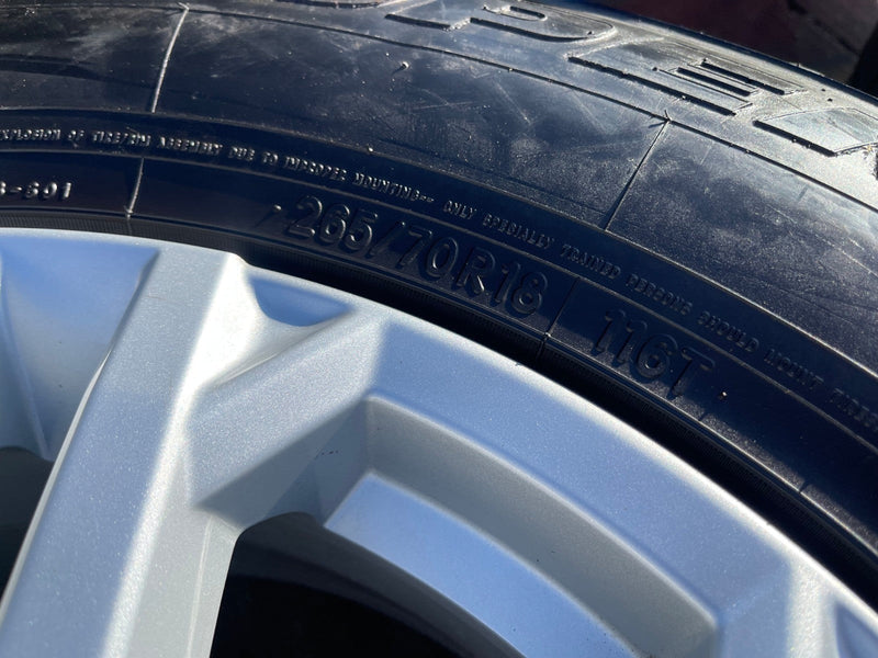 18" Toyota Tundra Sequoia OEM wheels rims 75281 LX600 2022 2024 2025 2026 TOYO Texas Truck Tire