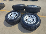 17" GMC Sierra Chevy Silverado OEM wheels rims tires 8130 Yukon NEW BFG A/T Texas Truck Tire
