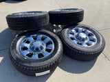 20" Ford F-250 F-350 OEM King Ranch 10295 25085 10552 wheels rims CHROME Texas Truck Tire