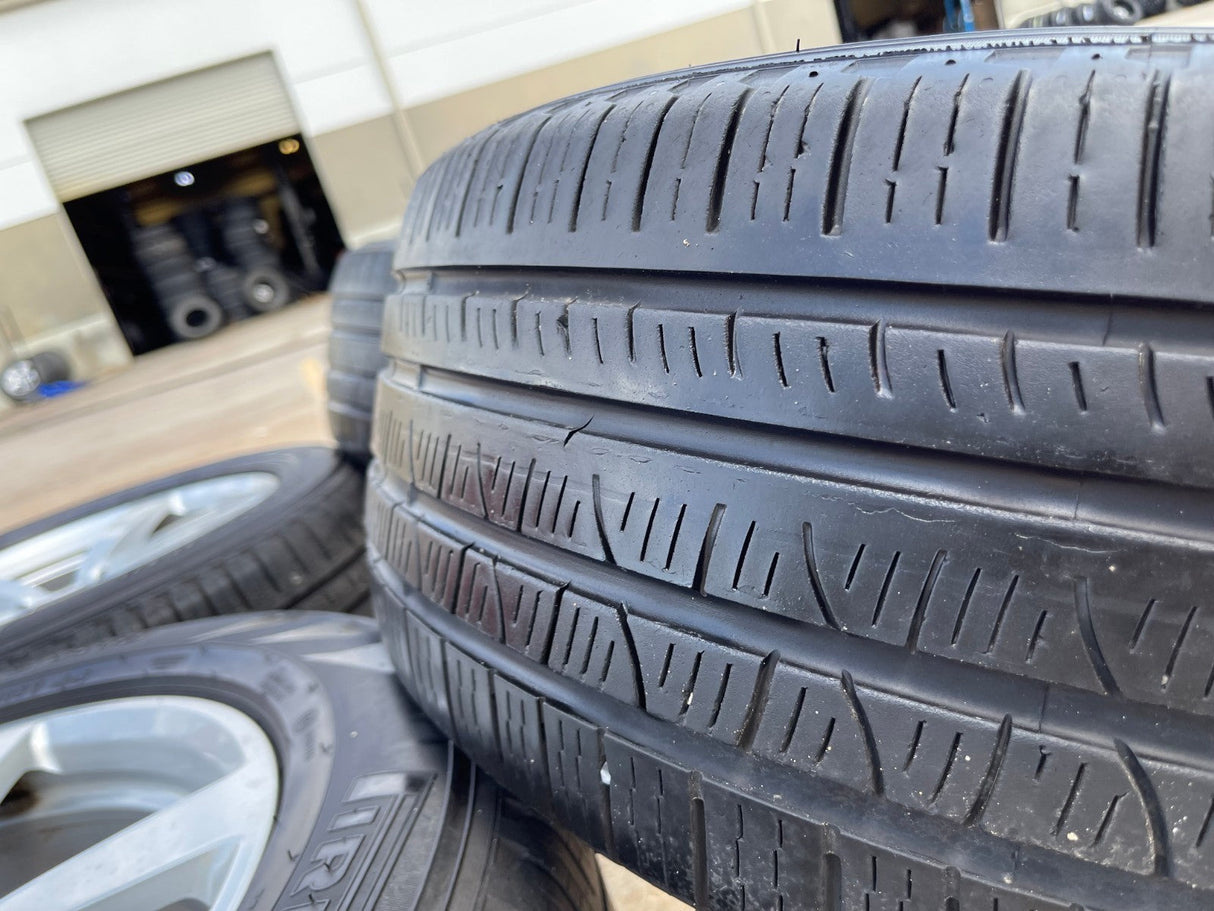 18" Porsche Macan OEM silver wheels rims 67519 67521 2020 2021 2022 2023 2024 Texas Truck Tire