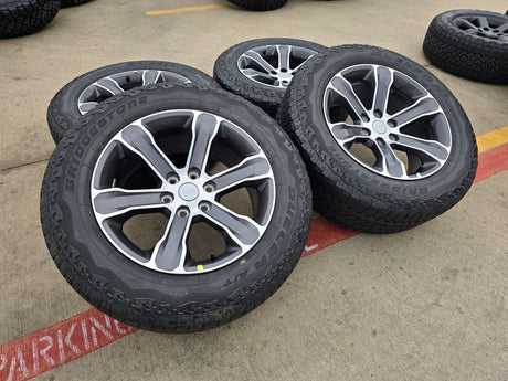 20" Jeep Grand Wagoneer OEM wheels rims 95262 9278 Ram 1500 DISCOUNTED Texas Truck Tire