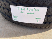 18" Ford F-250 F-350 Lariat FX-4 OEM wheels 10480 10298 tires BRIDGESTONE A/T Texas Truck Tire