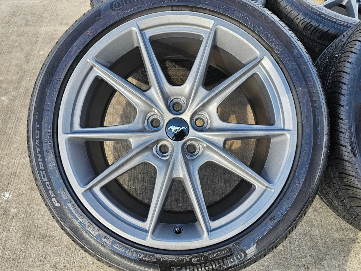 19" Ford Mustang Stealth GT OEM 95759 wheels rims 2023 2024 2025 2026 NEW Texas Truck Tire