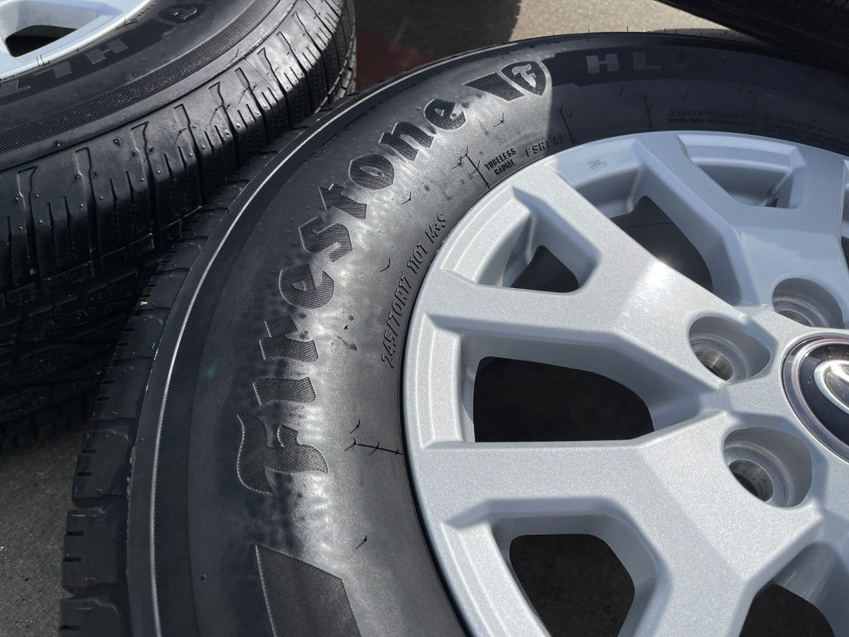 17" Toyota Tacoma 4Runner TRD OEM 94254 10637 wheels rims 2025 2026 FIRESTONE Texas Truck Tire