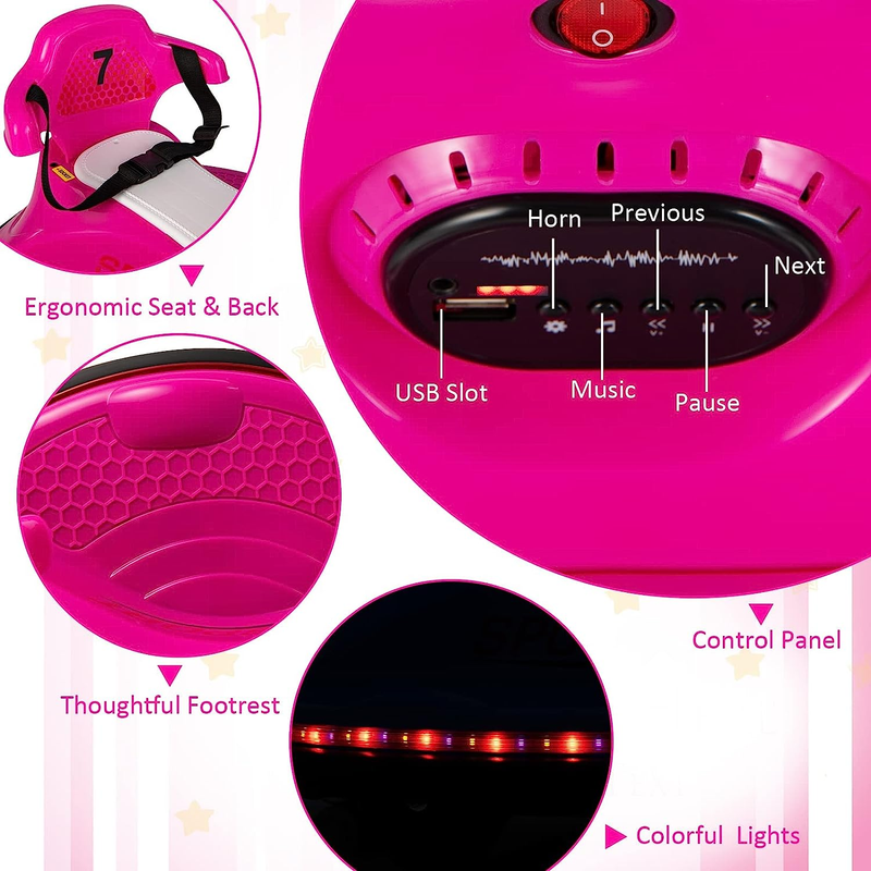 Remote Control Electric Bumper Car for Kids - Battery Powered Ride-On Vehicle