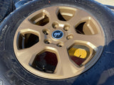 17" Ford Bronco HERITAGE wheels rims OEM 10384 10384 BRONZE 2023 2024 2025 NEW Texas Truck Tire