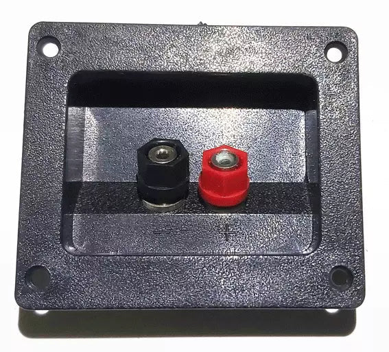 2 Way Lug Red and Black Speaker Terminal TekShack