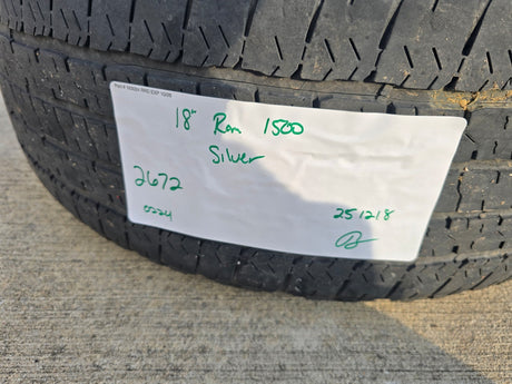 18" Dodge Ram 1500 OEM wheels rims 2672 tires GOODYEAR Texas Truck Tire