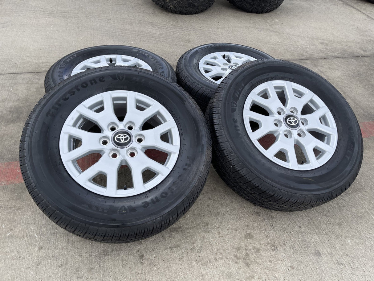 17" Toyota Tacoma 4Runner TRD OEM 94254 10637 wheels rims 2026 FIRESTONE NEW Texas Truck Tire