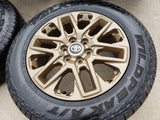 20" Toyota Tundra TRD OEM wheels rims BRONZE TSS 95295 75276 Sequoia 2026 NEW Texas Truck Tire