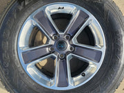 18" Jeep Wrangler Sahara OEM wheel rim 9221 spare 2020 2021 2022 2023 2024 2025 Texas Truck Tire