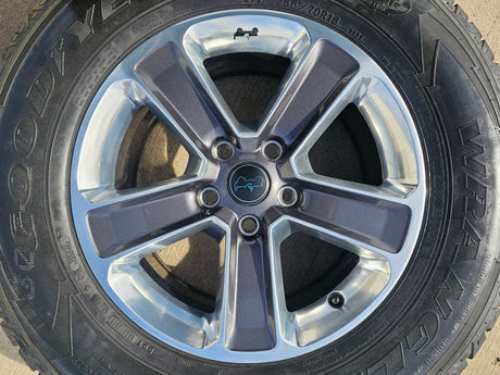 18" Jeep Wrangler Sahara OEM wheel rim 9221 spare 2020 2021 2022 2023 2024 2025 Texas Truck Tire