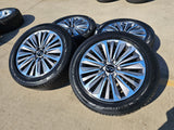 22" Infiniti QX80 QX56 Nissan Titan Armada OEM 94236 wheels rims 2025 2026 NEW Texas Truck Tire