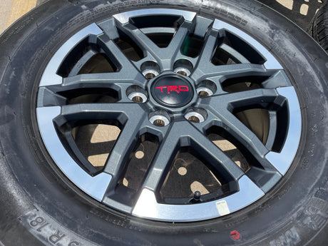 18" Toyota Tacoma 4Runner TRD OEM 10641 wheels rims 2024 2025 2026 NEW Texas Truck Tire
