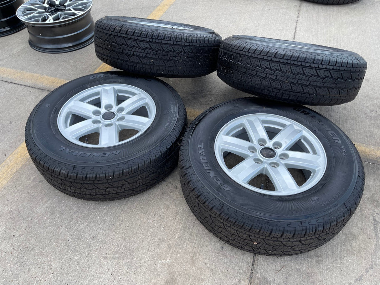 17" Ford F-150 Expedition OEM rims wheels 10339 tires GENERAL Texas Truck Tire