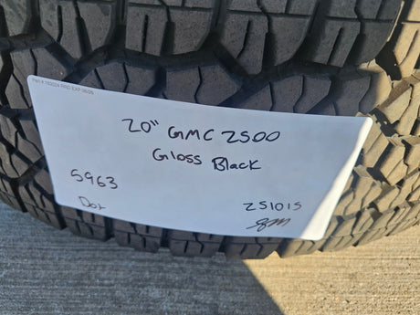 20" GMC Sierra DENALI 2500 3500 OEM 14137 5963 wheels rims Silverado 2026 NEW Texas Truck Tire