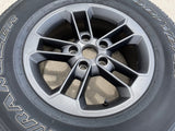 17" Jeep Wrangler Gladiator OEM 9158 9197 wheel rim GRAY spare Texas Truck Tire