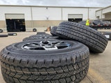 18" Ford Bronco wheels rims tires black 95213 Ranger tires BRIDGESTONE DUELER AT Texas Truck Tire