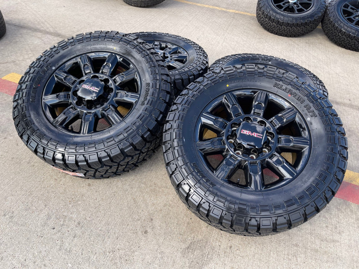 20" GMC Sierra AT4X 2500 3500 OEM 14137 5963 wheels rims Silverado NEW 35" R/T Texas Truck Tire