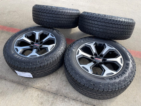 20" GMC Sierra Canyon Chevy Silverado OEM wheels rims 2024 2025 2026 NEW Texas Truck Tire