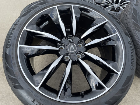 21" Acura MDX Type S OEM wheels rims 71885 Honda Ridgeline Pilot CONTINETAL Texas Truck Tire