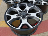 17" Jeep Wrangler Gladiator Rubicon OEM 9218 SPARE wheel rim 2020 2021 2022 2023 Texas Truck Tire